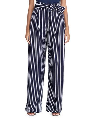 Lauren Ralph Lauren Wide-legged Stripe Pants