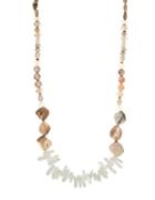 Lonna & Lilly Glass And Shell Natural Necklace
