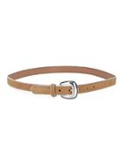 Fashion Focus Bead Trimmed Leather Belt
