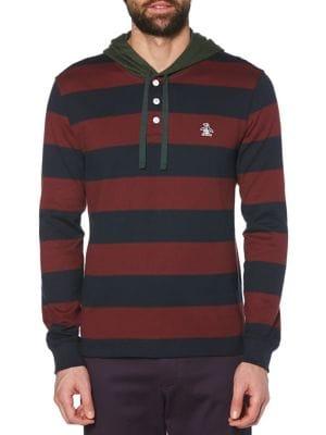 Original Penguin Rugby Cotton Jersey Hoodie