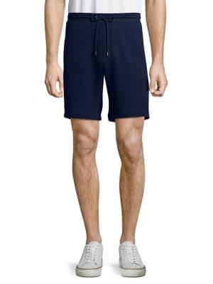 Michael Kors Seersucker Drawstring Shorts