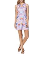 Cynthia Rowley Embroidered Floral A-line Dress
