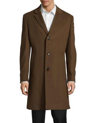 Lauren Ralph Lauren Wool-blend Long Topcoat