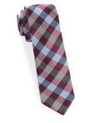 The Tie Bar Checked Wool-blend Tie