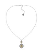 The Sak Double Conch Two-tone Pendant Necklace