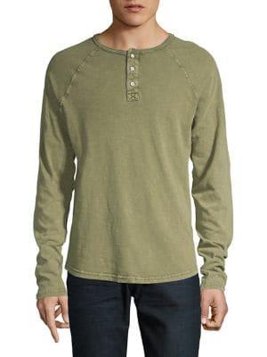 Lucky Brand Long-sleeve Henley Shirt