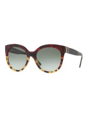 Burberry Ita Universal Fit 55mm Cat Eye Sunglasses