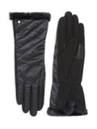 Lauren Ralph Lauren Quilted Faux-fur Gloves