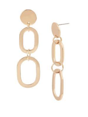 Bcbgeneration Future Femme Oval Link And Stick Mismatched Earrings