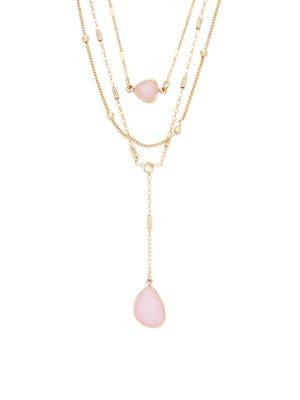 Design Lab Crystal Multi-strand Necklace