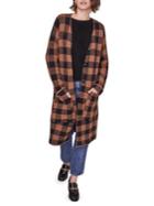 Astr The Label Checkmate Gingham Cardigan