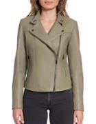 Bagatelle City The Moto - Naked Lamb Quilted Moto Jacket