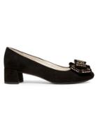 Anne Klein Hooper Studded Bow Pumps