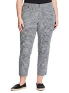 Lauren Ralph Lauren Plus Stretch Gingham Pants