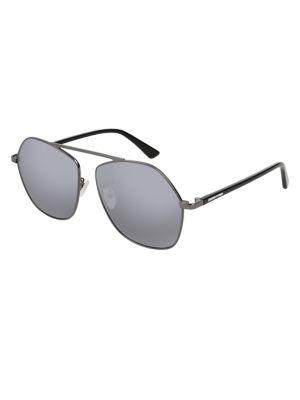 Mcq By Alexander Mcqueen 59mm Pentagon Sunglasses