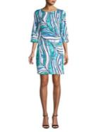 Tommy Bahama Batiki Tiki Three-quarter Sleeve Dress