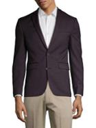 Lord Taylor Slim-fit Bird's Eye Suit Jacket
