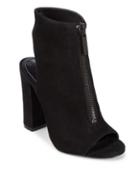 Kendall + Kylie Elaine Suede Peep Toe Booties