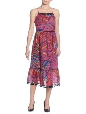 Catherine Catherine Malandrino Gillie Printed Midi Dress