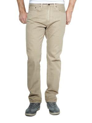 Levi's 505 Regular-fit Timberwolf Twill Jeans