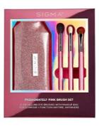 Sigma Beauty Passionately Pink 4-piece Brush Set