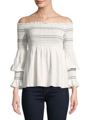 Highline Collective Off-the-shoulder Cotton Top