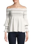 Highline Collective Off-the-shoulder Cotton Top