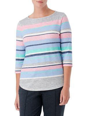 Olsen Multi Stripe Tee