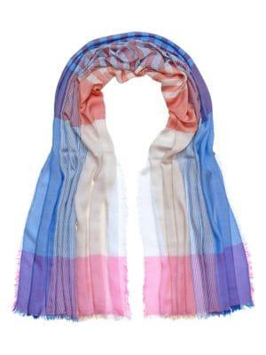 Fraas Summer Plaid Wrap Scarf