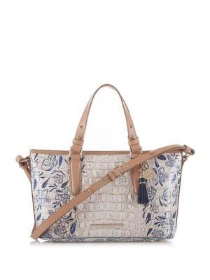 Brahmin Palaminto Mini Asher Satchel
