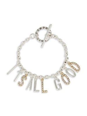 Bcbgeneration It's All Good Affirmation Charm Bracelet