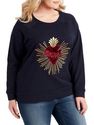 Jessica Simpson Sasha Sacred Cotton Pullover