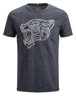 Jack & Jones Embroidered Crewneck Tee