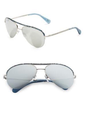 Diane Von Furstenberg 58mm Aviator Sunglasses