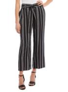 Karen Kane Striped Wide-leg Ankle Pants