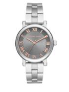 Michael Kors Norie Silvertone Stainless Steel Bracelet Watch