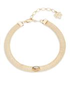 Nanette Lepore Faceted Stone Choker Necklace