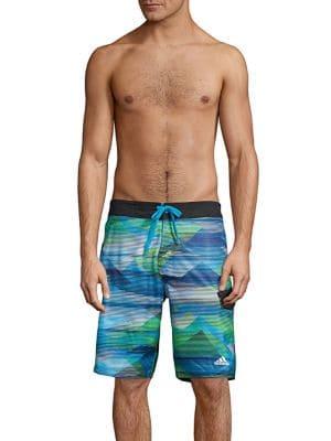 Adidas Vortex-print Boardshorts
