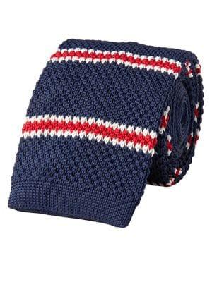 Lauren Ralph Lauren Striped Knit Tie