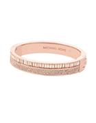 Michael Kors Fashion Peach Stones, Crystal And Stainless Steel Bracelet