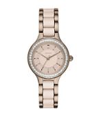 Dkny Ny2467 Chambers Ceramic And Stainless Steel Watch
