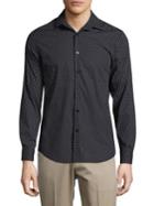 Highline Collective Printed Slim-fit Stretch Shirt