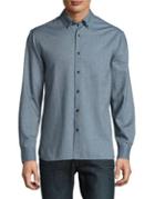 Black Brown Brush Twill Shirt