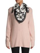 Kate Spade New York Clover Hearts Silk Square Scarf
