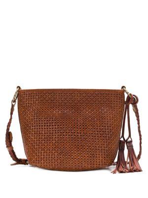 Patricia Nash Banyoles Leather Crossbody Bag