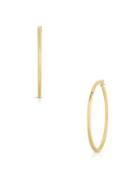 Roberto Coin 18k Yellow Gold Hoop Earrings/1.75