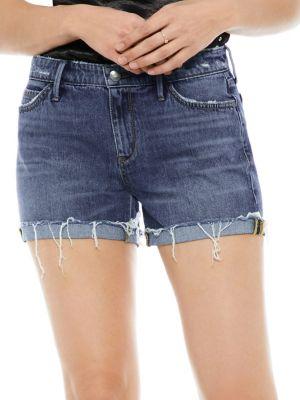 Sam Edelman The Drew Cut-cuff Denim Shorts