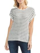 Vince Camuto Striped Short Sleeve Top