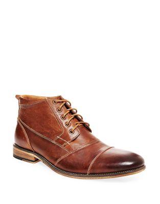 Steve Madden Jabbar Casual Leather Chukka Boots