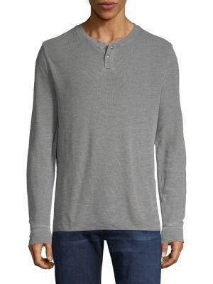 Lucky Brand Thermal Henley Tee